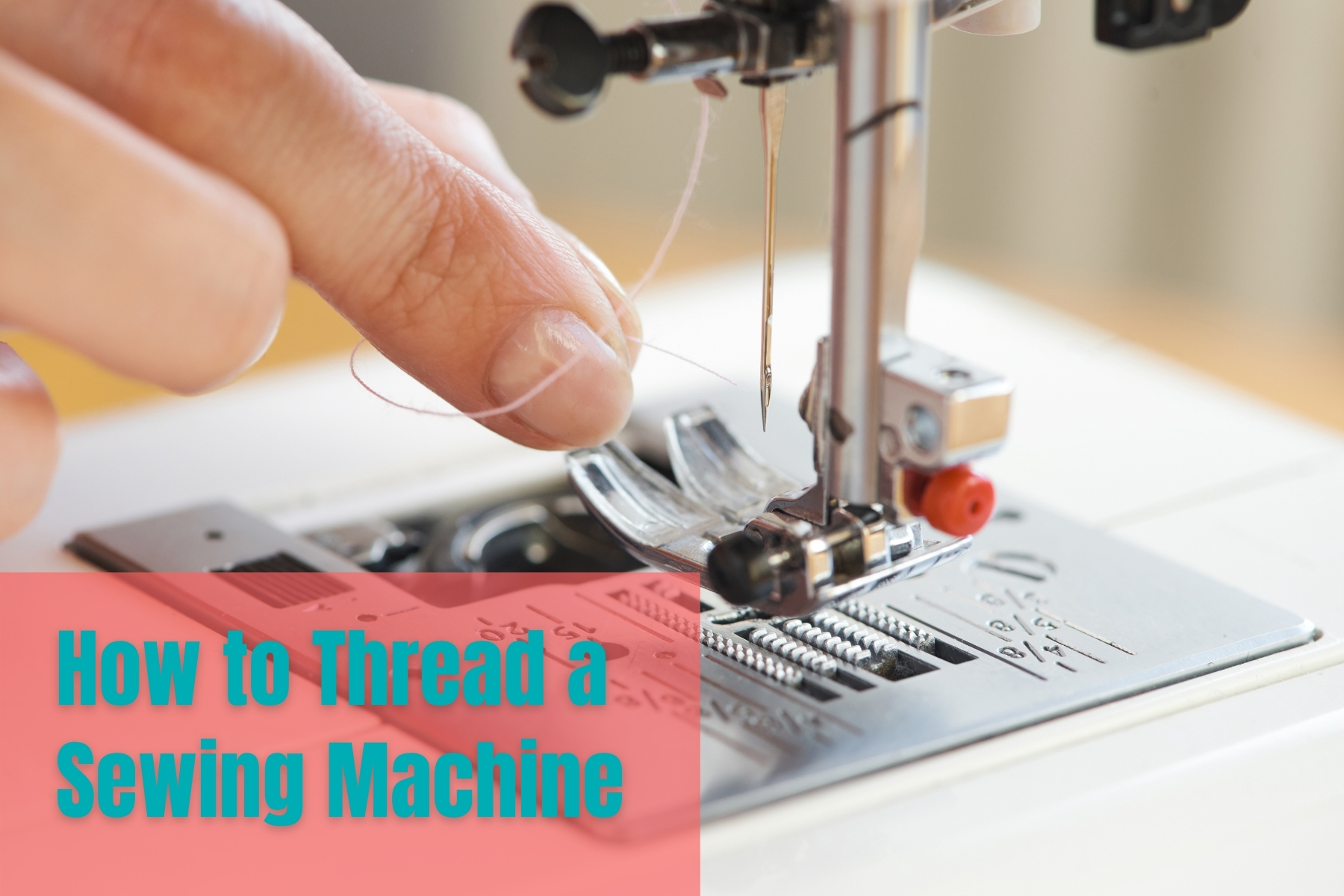 How To Thread A Sewing Machine - Sewing Knit