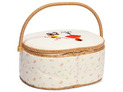 Juvale Sewing Basket Organizer