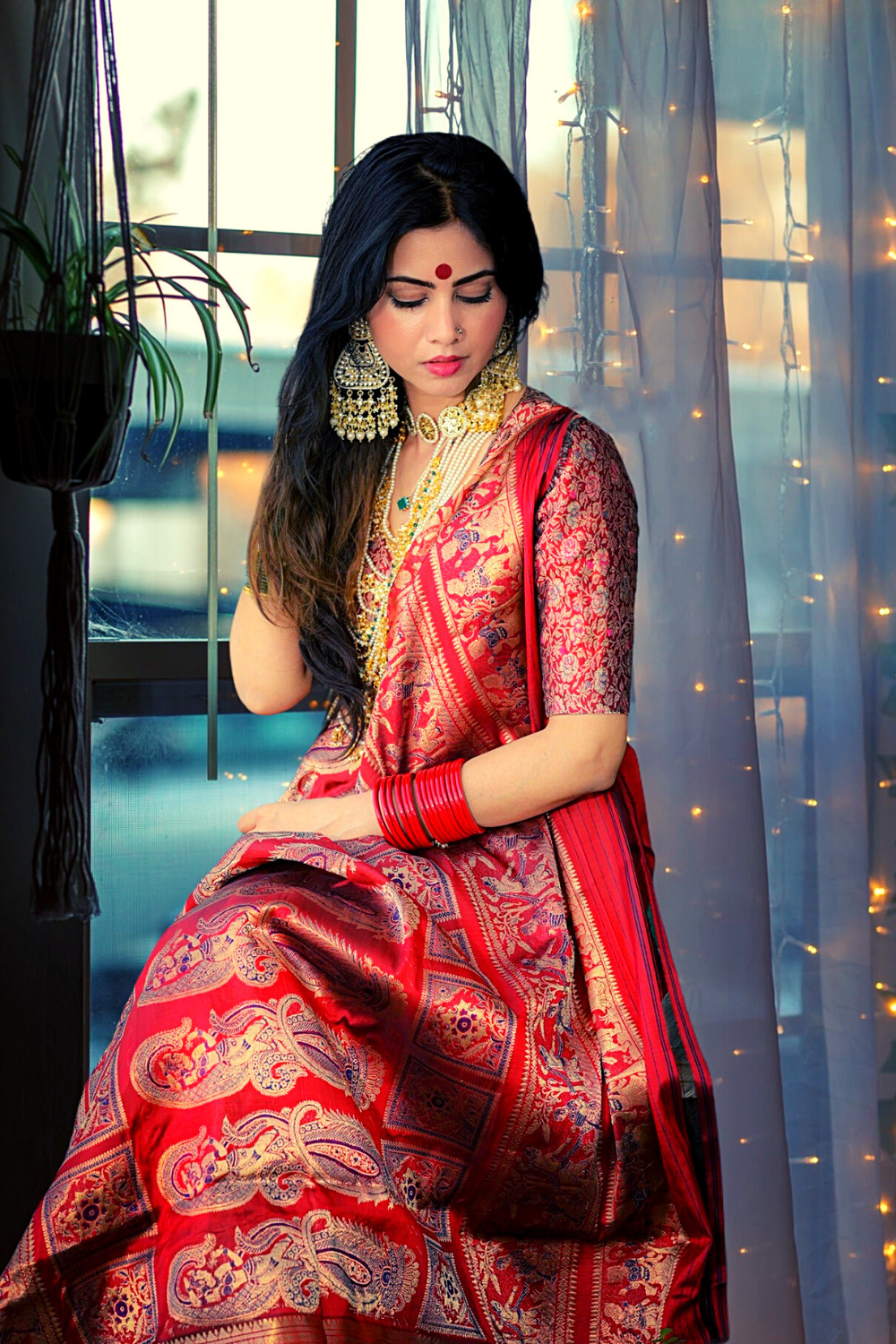 Baluchari Wedding saree