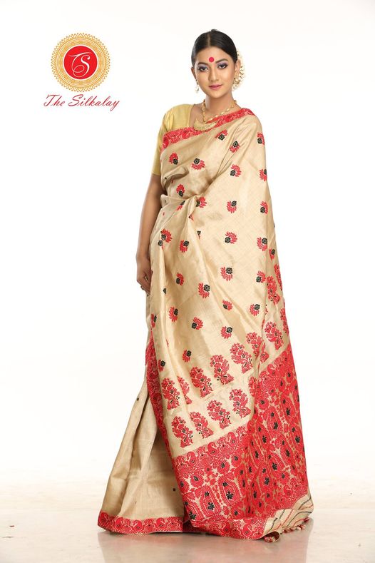 Muga Silk Saree