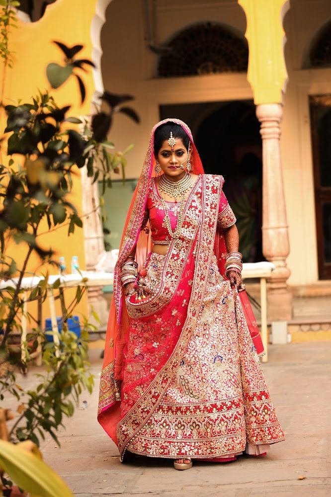 Lehenga Wedding Saree