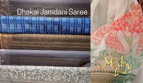 Jamdani Saree: Origin, Making Process,features Pricing