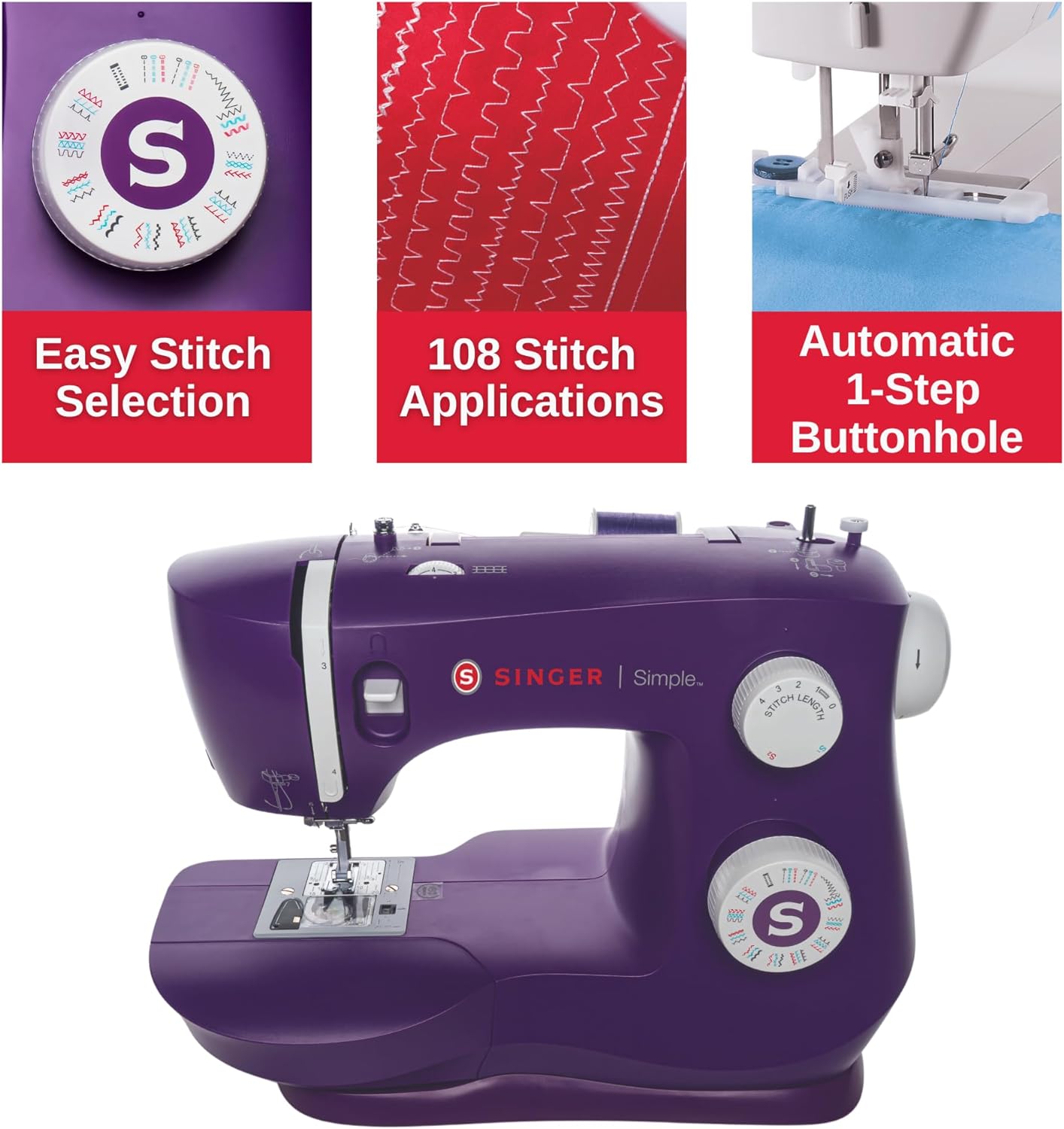 SINGER 3337 Mechanical Sewing Machine