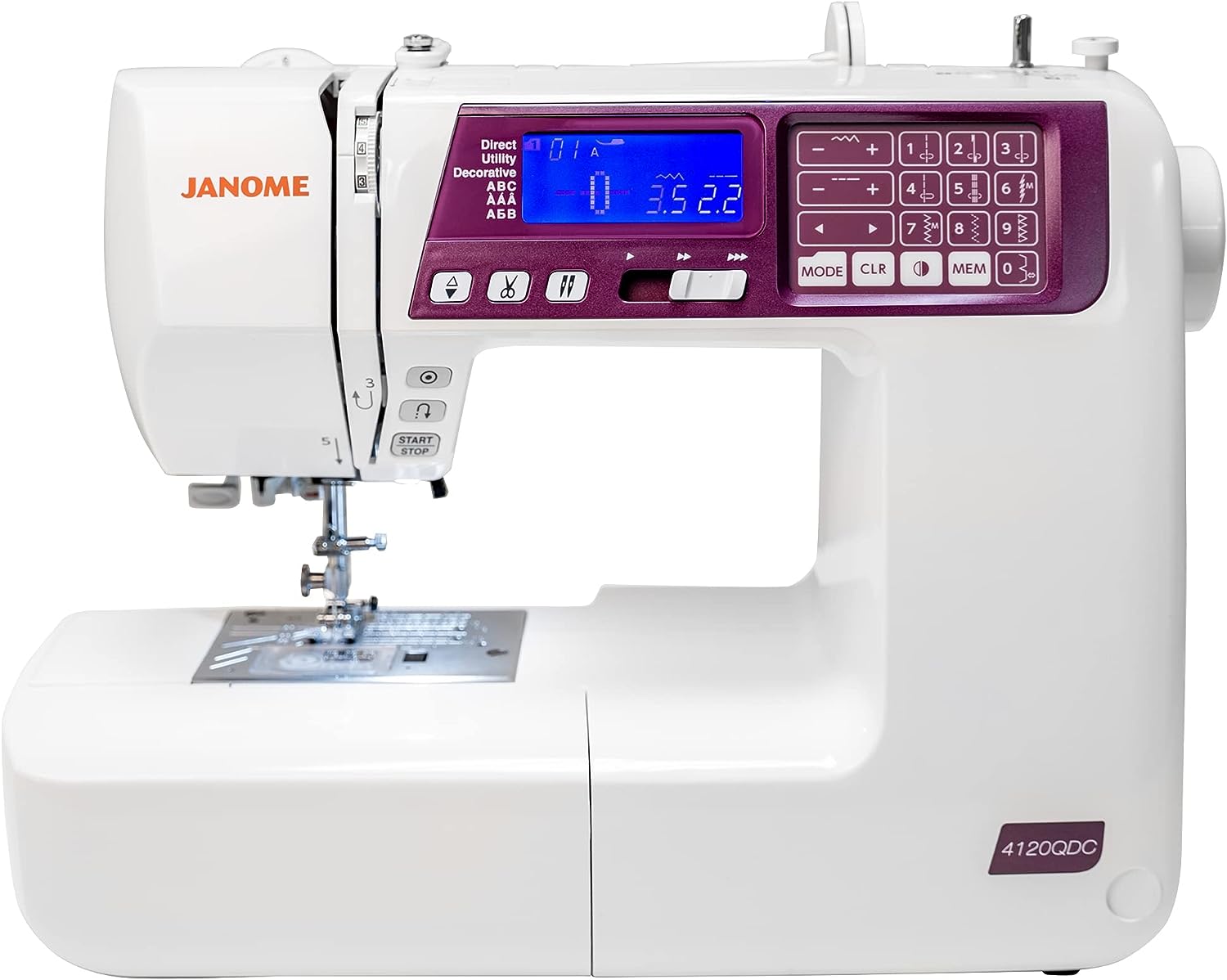 Janome 4120QDC Computerized Quilting and Sewing Machine