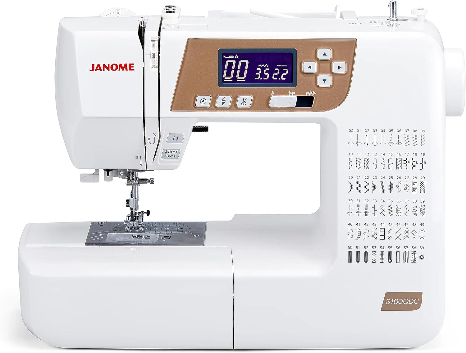 Janome 3160QDC-T Computerized Quilting and Sewing Machine