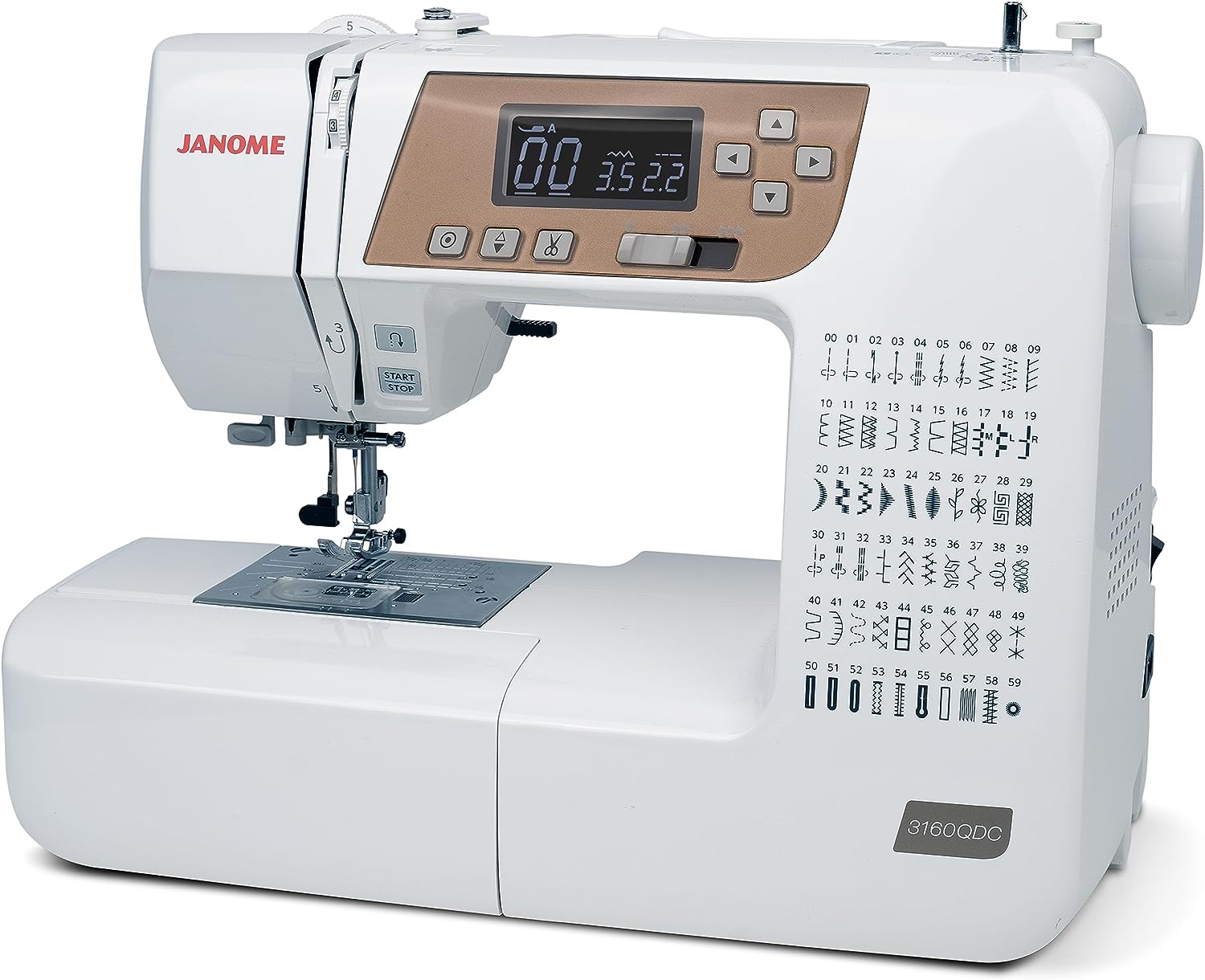 Janome 3160QDC-T Computerized Quilting and Sewing Machine